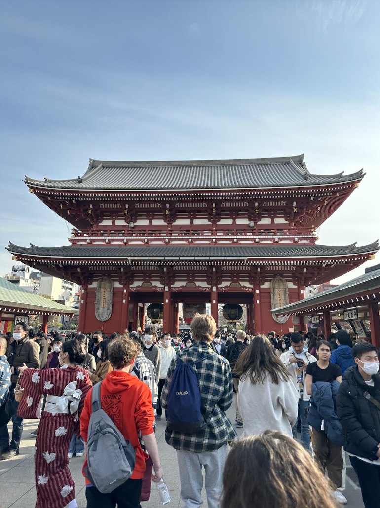 Sensoji Temple Crowd