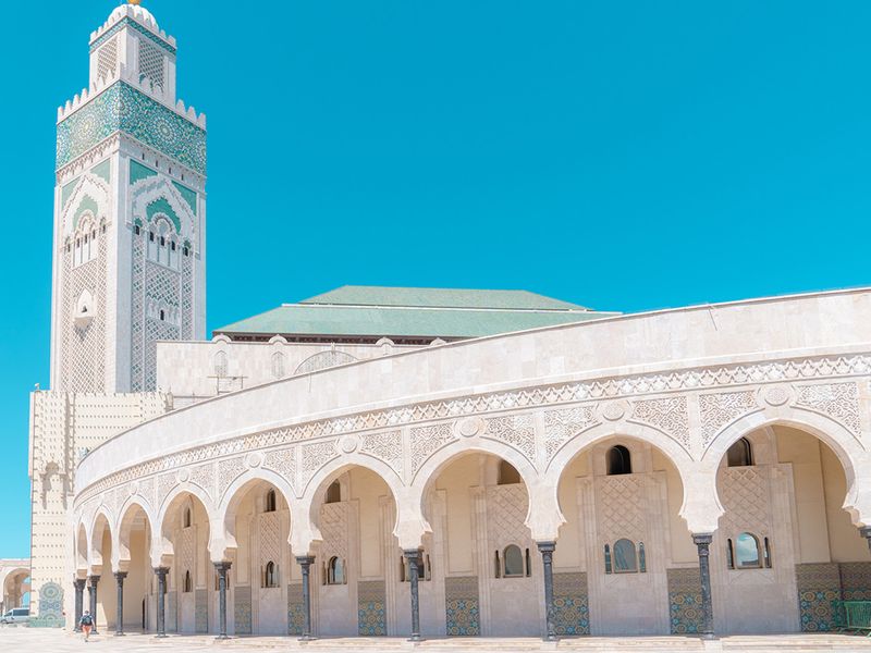 Hassan II Mosque in Casablanca, Morocco