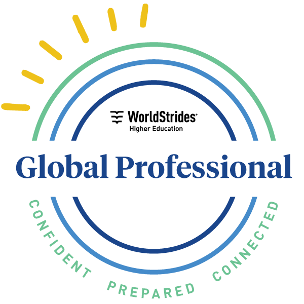 WorldStrides Higher Education Global Professional Logo