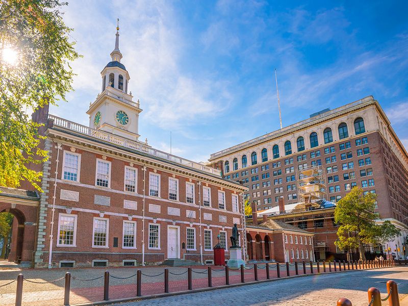 Independence Hall in Philadelphia, Pennsylvania