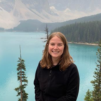 Woman at Moraine Lake