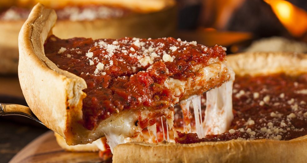 Chicago Style Deep Dish Pizza