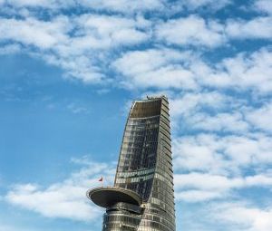 The Bitexco Financial Tower in Ho Chi Minh City