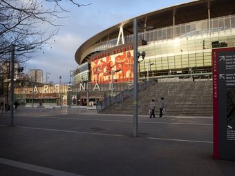 Emirates Stadium, home of Arsenal Football Club