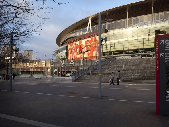 Emirates Stadium, home of Arsenal Football Club