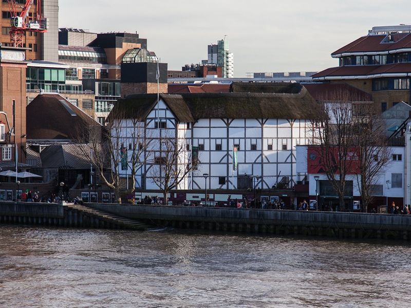 Shakespeare's Globe Theatre on the River Thames