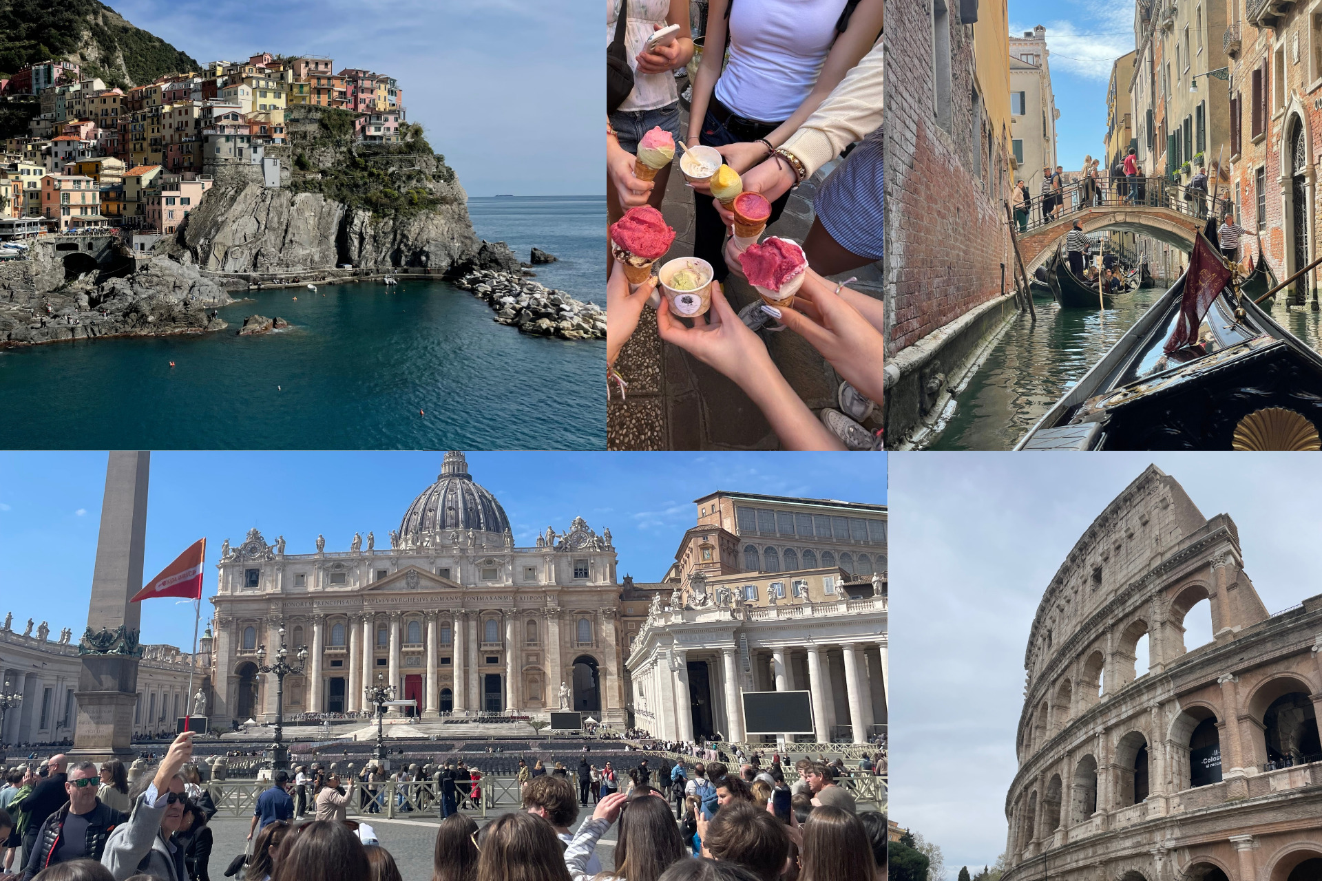 Italian Adventures: A Travel Photo Collage