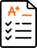 A+ Report Card Icon
