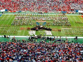 AutoZone Liberty Bowl Marching Band Performance