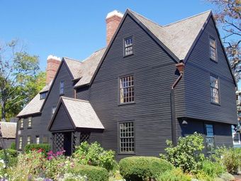 The Jonathan Corwin House, also known as the Salem Witch House