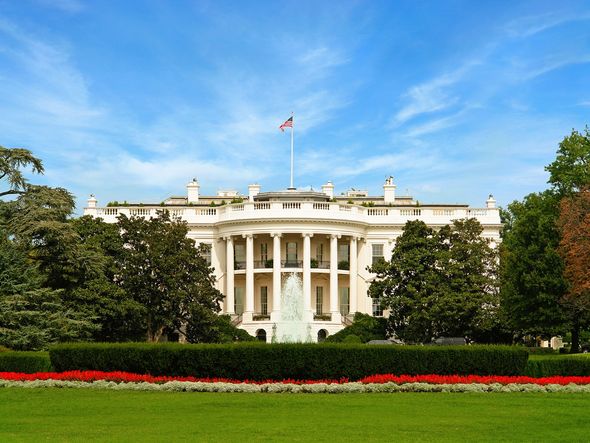 The White House on a sunny day