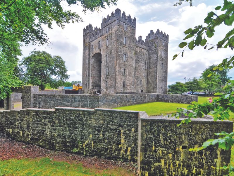 Majestic Bunratty Castle in County Clare, Ireland